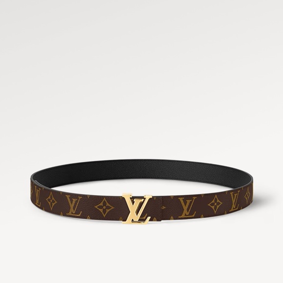 AUTHENTIC Louis Vuitton LV Initiales 30mm Reversible Belt - Picture 1 of 4